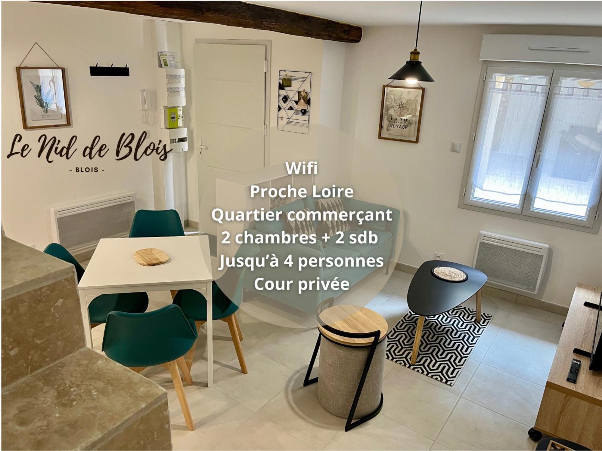 2 Suites, Cour Privee, Climatisation, Le Nid De Blois Vienne Exterior photo